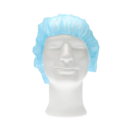 CMT - Filet à cheveux bouffant non tissé L 53cm PP bleu 100 pièces