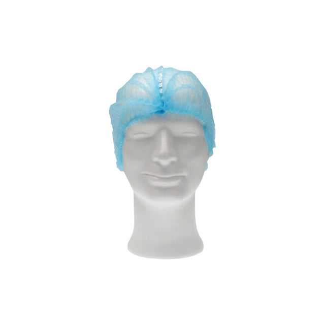 CMT -  Haarnet  clip non-woven l 53cm blauw | 10 stuks