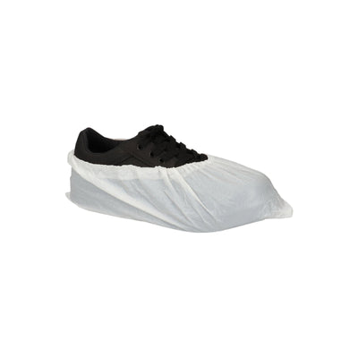 CMT -  Schoenovertrek  40mu geruwd maat 36-42 cpe wit