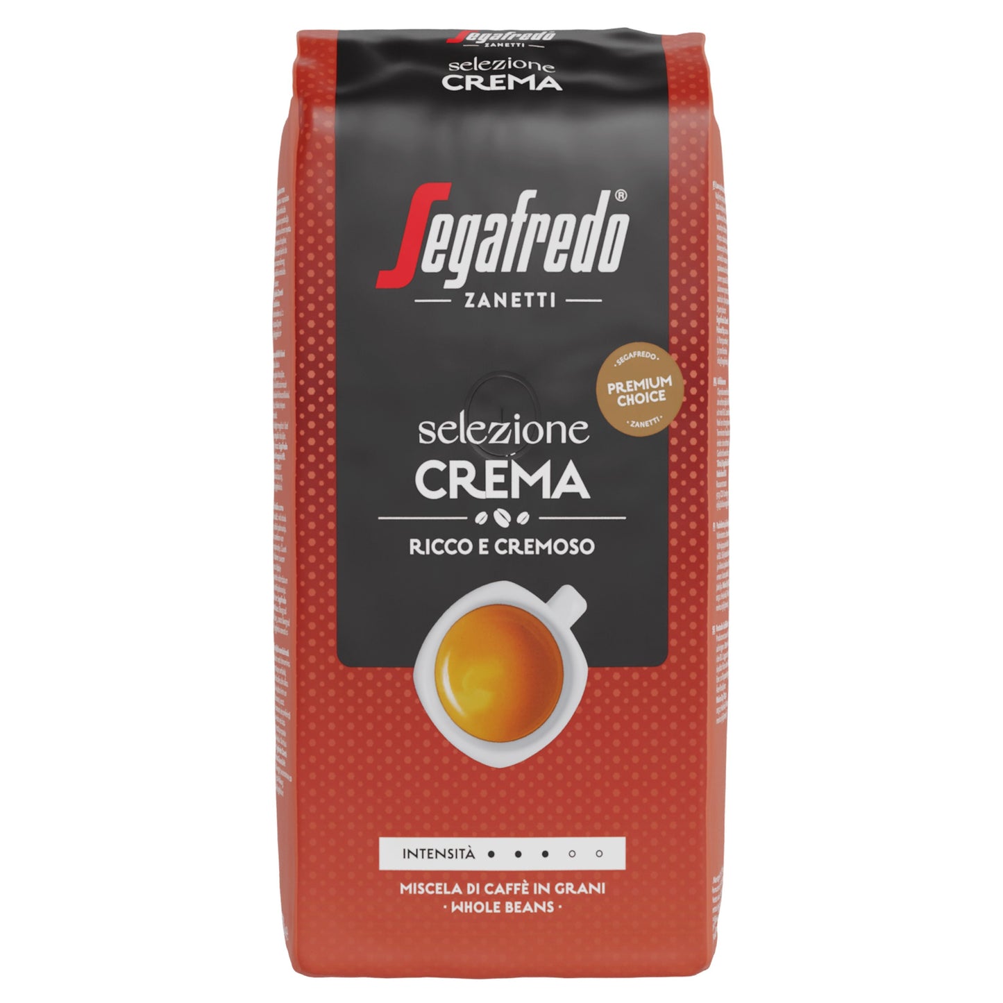 Segafredo -  Koffie crema bonen 1000gr