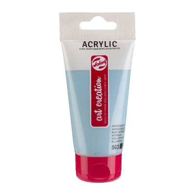 Talens Art Creation – Acrylfarbe Art Creation 563 antikblau, Tube mit 75 ml | 3 Stück