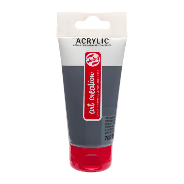 Talens Art Creation -  Acrylverf tac 708 paynesgrijs tube 75ml