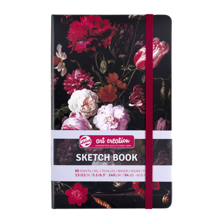 Talens Art Creation - Carnet de croquis Art Creation 80 feuilles blanches 140gr 130x210mm nature morte | 5 pièces