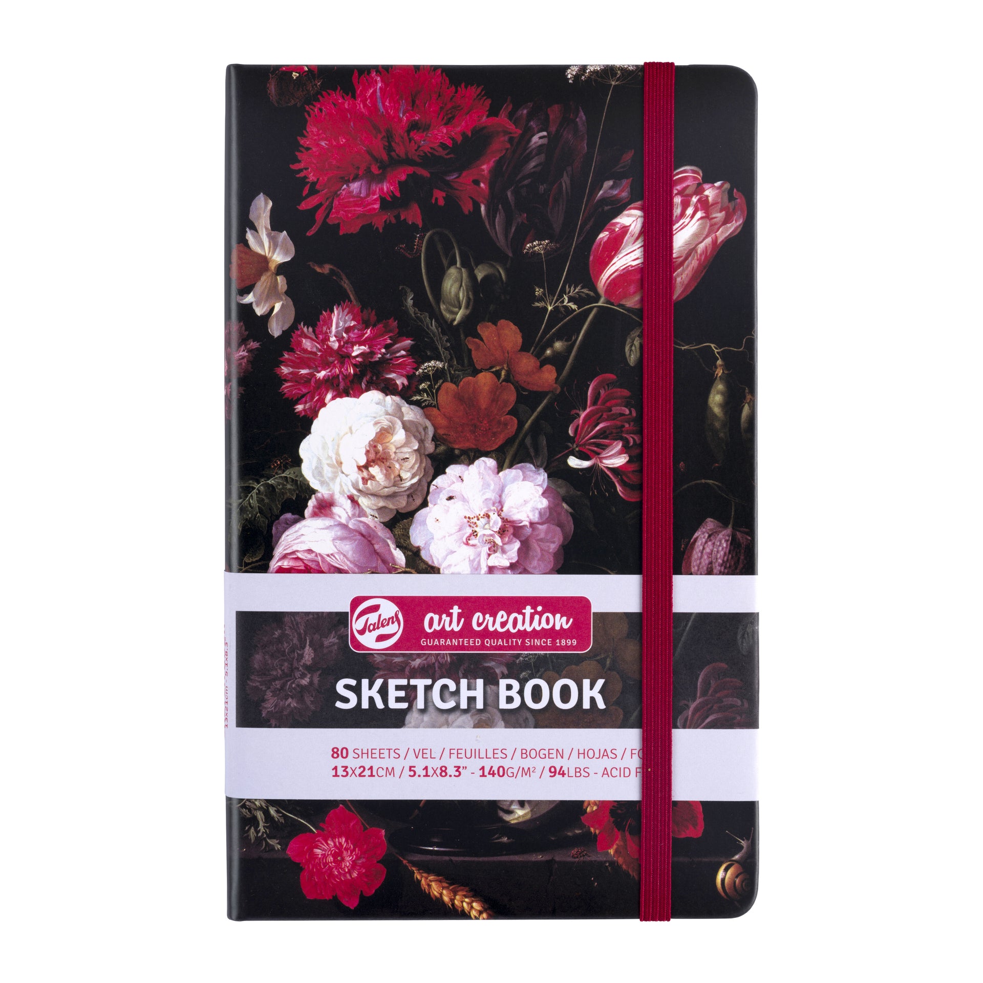Talens Art Creation - Carnet de croquis Art Creation 80 feuilles blanches 140gr 130x210mm nature morte