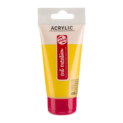 Talens Art Creation -  Acrylverf tac 269 azogeel middel tube 75ml