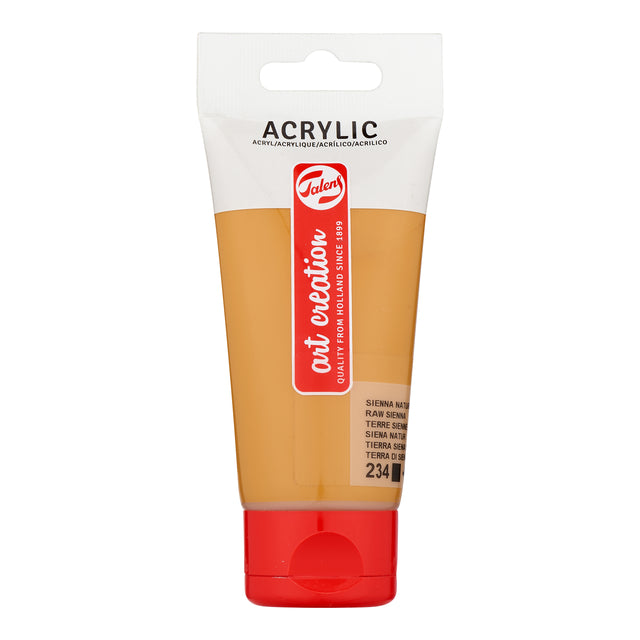 Talens Art Creation – Acrylfarbe Art Creation 234 Sienna Natural, Tube mit 75 ml