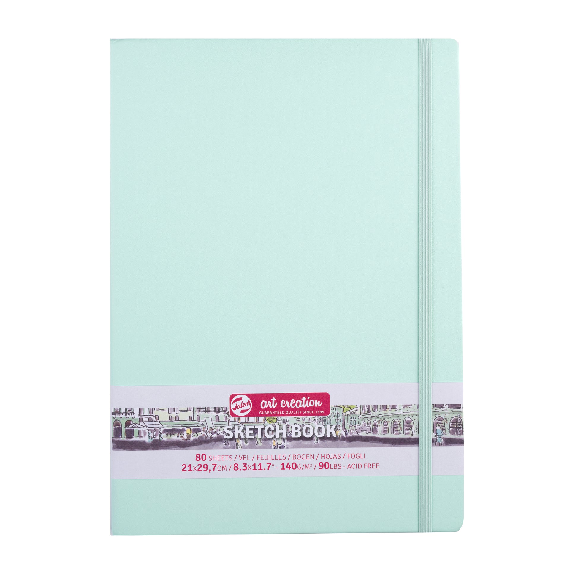 Talens Art Creation -  Schetsboek art creation 210x297mm munt | 5 stuks