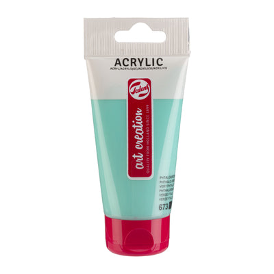 Talens Art Creation -  Acrylverf tac 673 phtalogroen licht tube 75ml