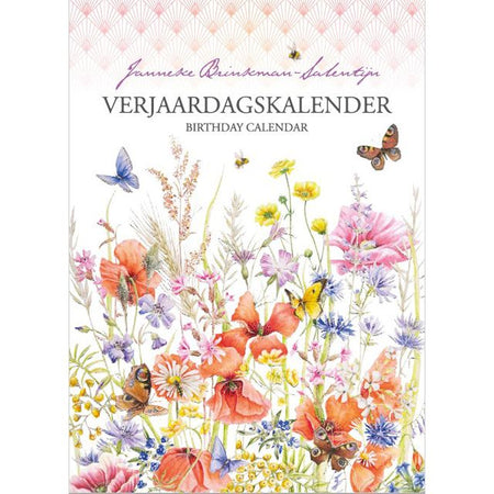 Janneke Brinkman -  Verjaardagskalender  klaprozen | 3 stuks