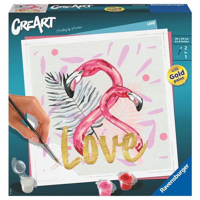 Ravensburger - Peinture sur des chansons Creart Love