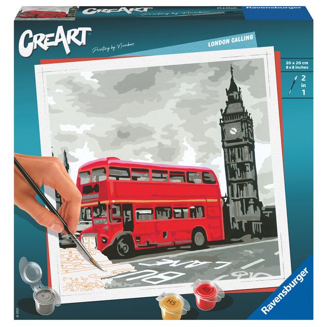 Ravensburger - Schilderen op nummers creart london