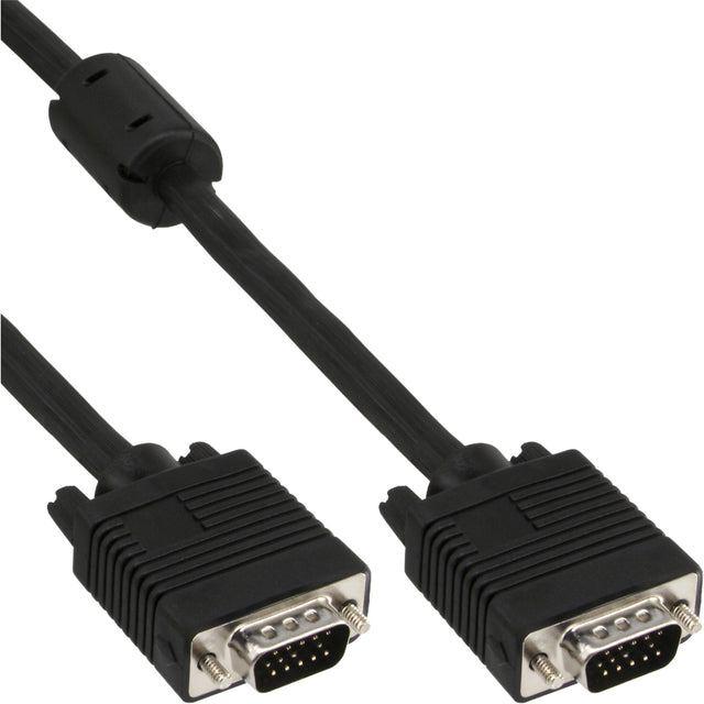 InLine - Kabel S VGA 15HD M-M 2 Meter schwarz