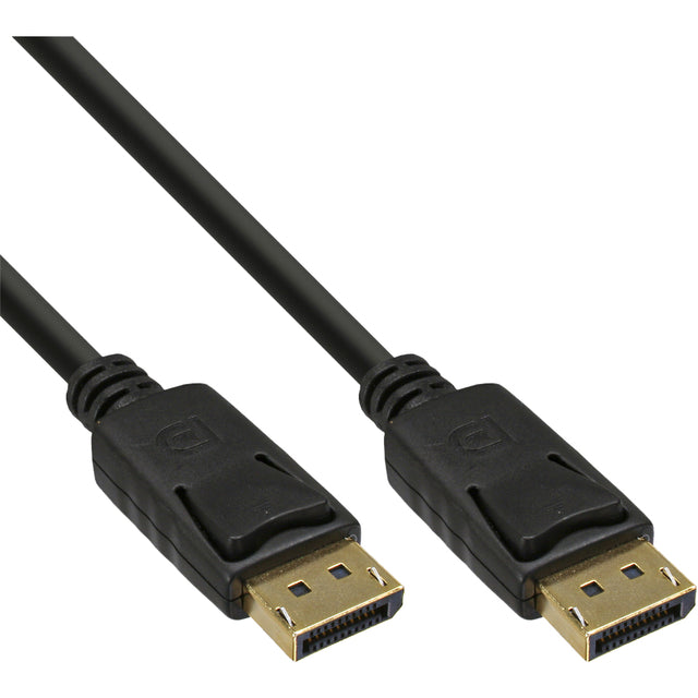 InLine - Câble display port 4K60HZ M-M 1,5 mètres noir