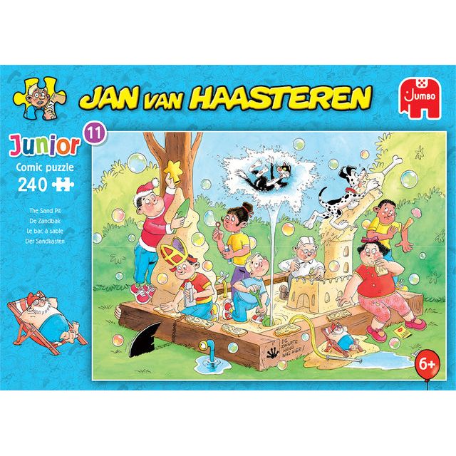 Jan van Haasteren - Puzzel jvh junior de zandbak 240st