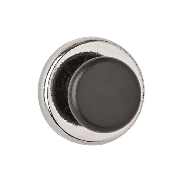 Maul -  Magneet met knop  ø36mm trekkracht 5kg chr/zw