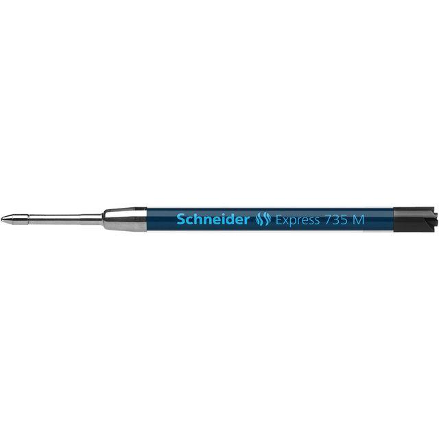 Schneider -  Balpenvulling 735 express m zwart | 10 stuks