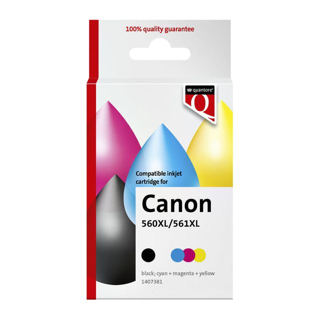 Quantore - cartouche d'encre peut PG560xl CL561XL SW + KL