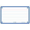 Oxford - Flashcard 2.0 75x125mm 80 Blatt 250gr Linie blau
