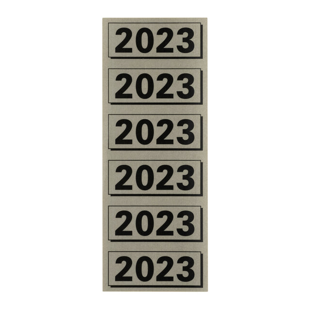 Elba -  Rugetiket  2023 57x25mm grijs