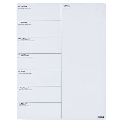 Desq -  Magnetische planner week  40x30cm magnetisch