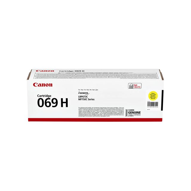 Canon - Tonercartridge Canon 069H Jaune