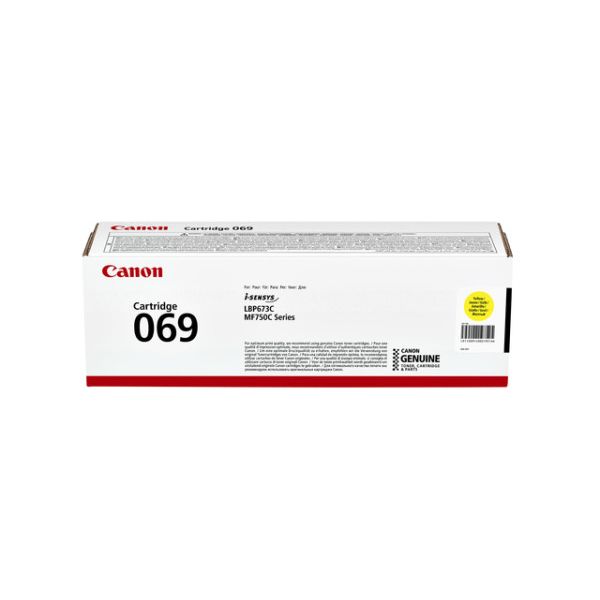 Canon - Cartouche toner 069 jaune