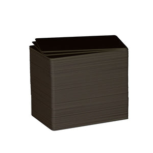 Klika -  Folie zwart 54x86mm dikte 0,75mm