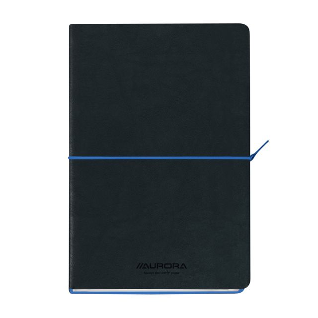 Aurora - Carnet Tesoro A5 192 pages lignes 80gr bleu | 10 pièces