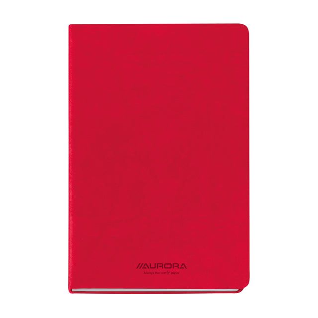 Aurora - Notebook Aurora Capri A5 192Blz Ligne 80gr Red