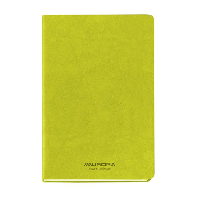 Aurora -  Notitieboek  capri a5 192blz lijn 80gr groen | 10 stuks