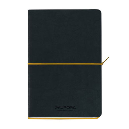 Aurora -  Notitieboek  tesoro a5 100blz lijn 80gr geel