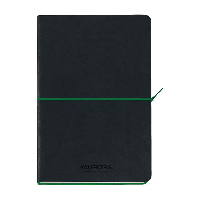 Aurora - Notebook Aurora Tesoro A5 192BLZ LIGNE 80GR GN | 10 pièces