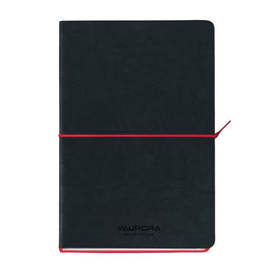 Aurora - Carnet Tesoro A5 192 pages lignes 80gr rouge