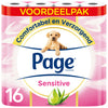 Page - Papier toilette Sensitive Aloe Vera 3 couches blanc 140 feuilles