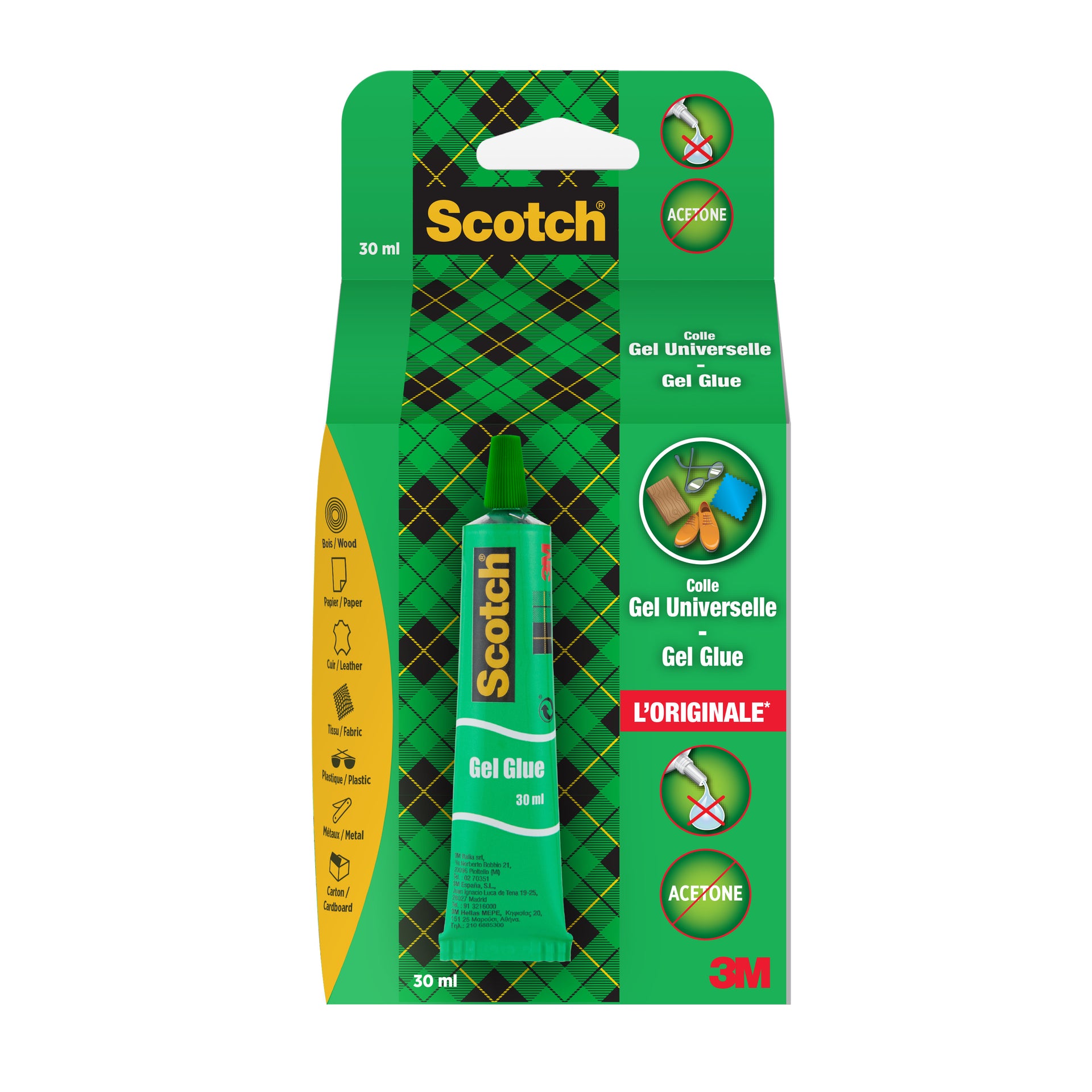 Scotch -  Lijm gel 30ml | 12 stuks