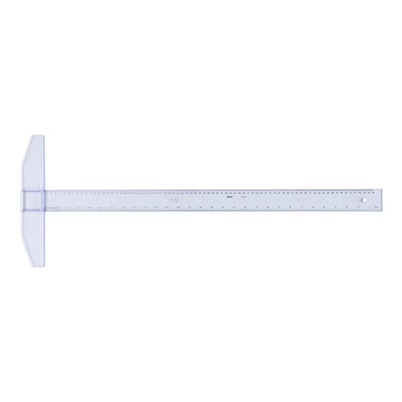 Aristo - Crochet à dessin GeoCollege 75cm transparent | 5 pièces