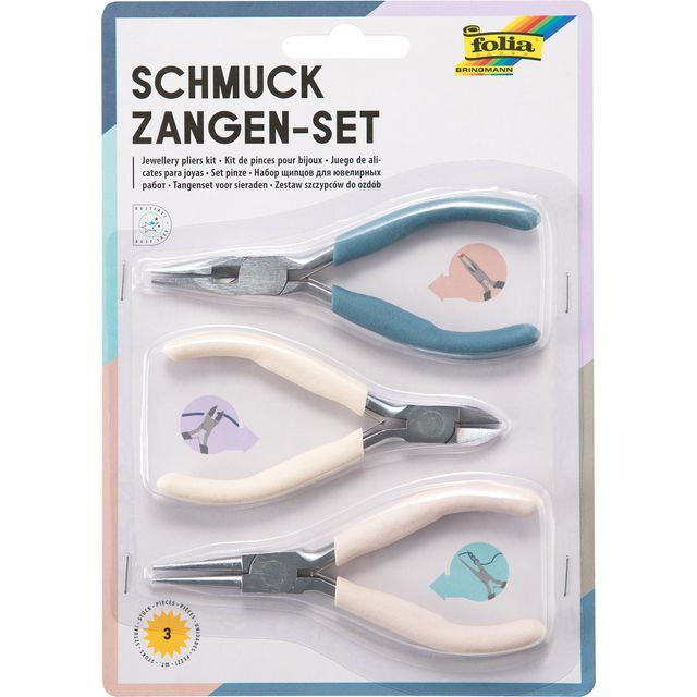 Folia Paper - Schmuckzange Folia 3-teiliges Set