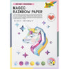 Folia Paper - Regenbogenpapier und Karton Folia 24x34cm 120gr und 250gr 12 Blatt 6 Farbtöne | 5 Stück