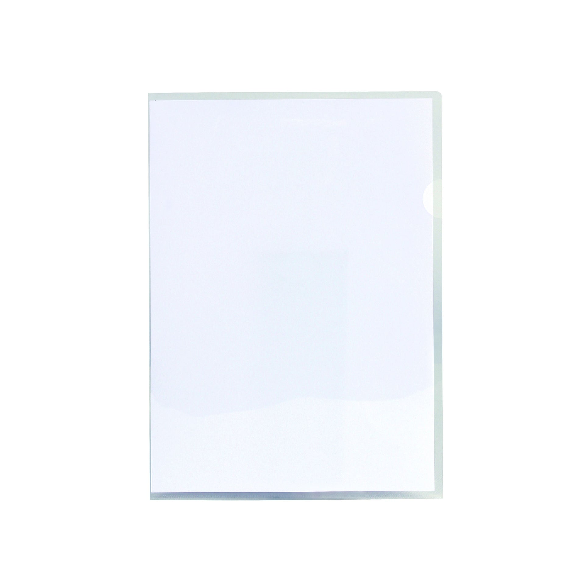 Quantore - Einsteckmappe L-Modell A4 PP 0,14mm glatt 25 Stück