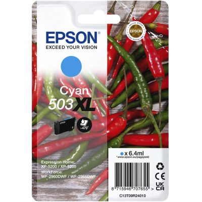 Epson - Cartouche d'encre 503xl t09r24 bleu | 10 pièces