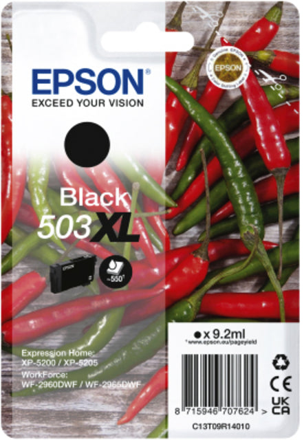 Epson - Cartouche d'encre 503XL T09R14 noire