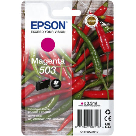 Epson - Cartouche d'encre 503 t09q34 rouge | 10 pièces