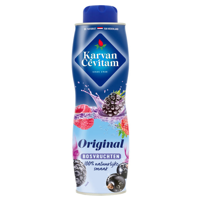 Karvan Cevitam - Karvan Cévitam siroop, fles van 60 cl, bosvruchten