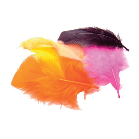 Bouhon - plumes 4 cm, 120 pièces