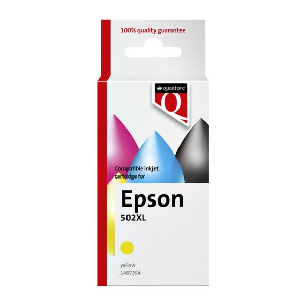 Cartouche d'encre Alternative quantre pour epson 502xl geel