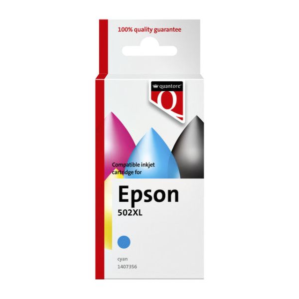 Cartouche d'encre Alternative quantre pour epson 502xl bleu