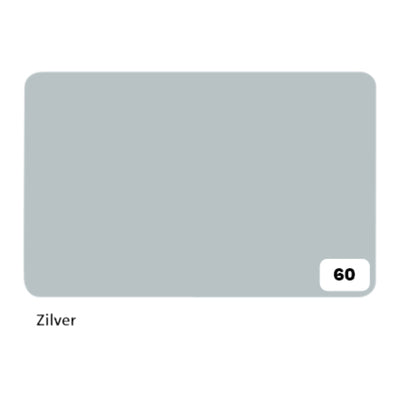 Folia Paper -  Fotokarton folia 300gr 50x70cm 60 zilver | 10 stuks