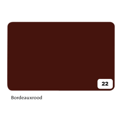 Folia Paper - Carton photo Folia 2 faces 50x70cm 300gr nr22 rouge bordeaux | 10 pièces