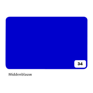 Folia Paper -  Fotokarton folia 300gr 50x70cm 34 middenblauw