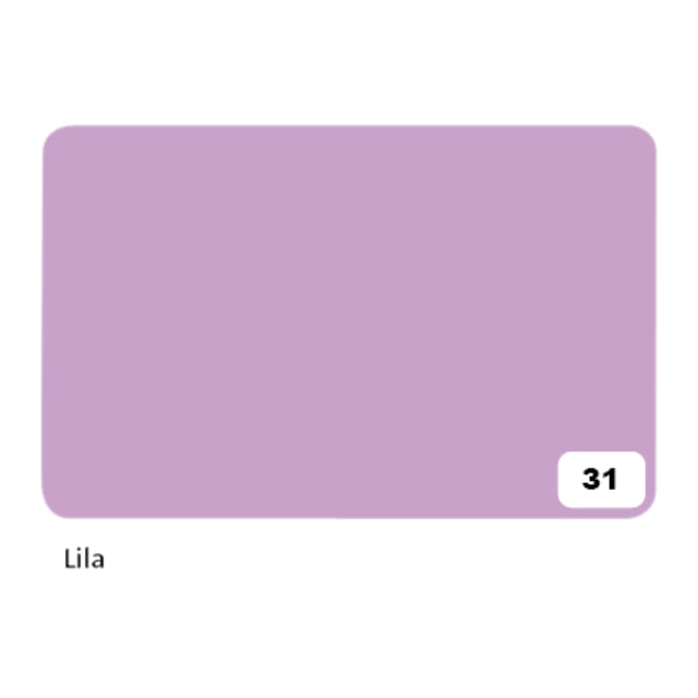 Folia Paper - Carton photo Folia 2 faces 50x70cm 300gr nr31 lilas | 10 pièces